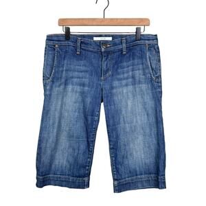 Joe’s Jeans Y2K Dark Harvey Wash Mid Rise Bermuda Denim Jean Shorts